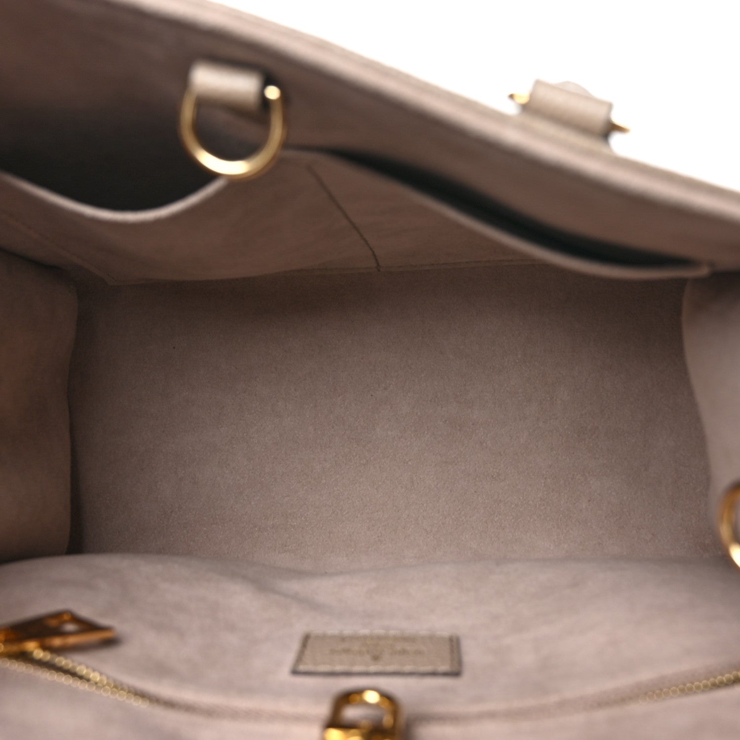 Louis Vuitton Empreinte Monogram Giant Onthego PM Tourterelle Creme 5 of 9