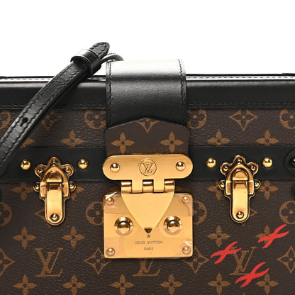 Louis Vuitton Monogram Petite Malle Black 7 of 9