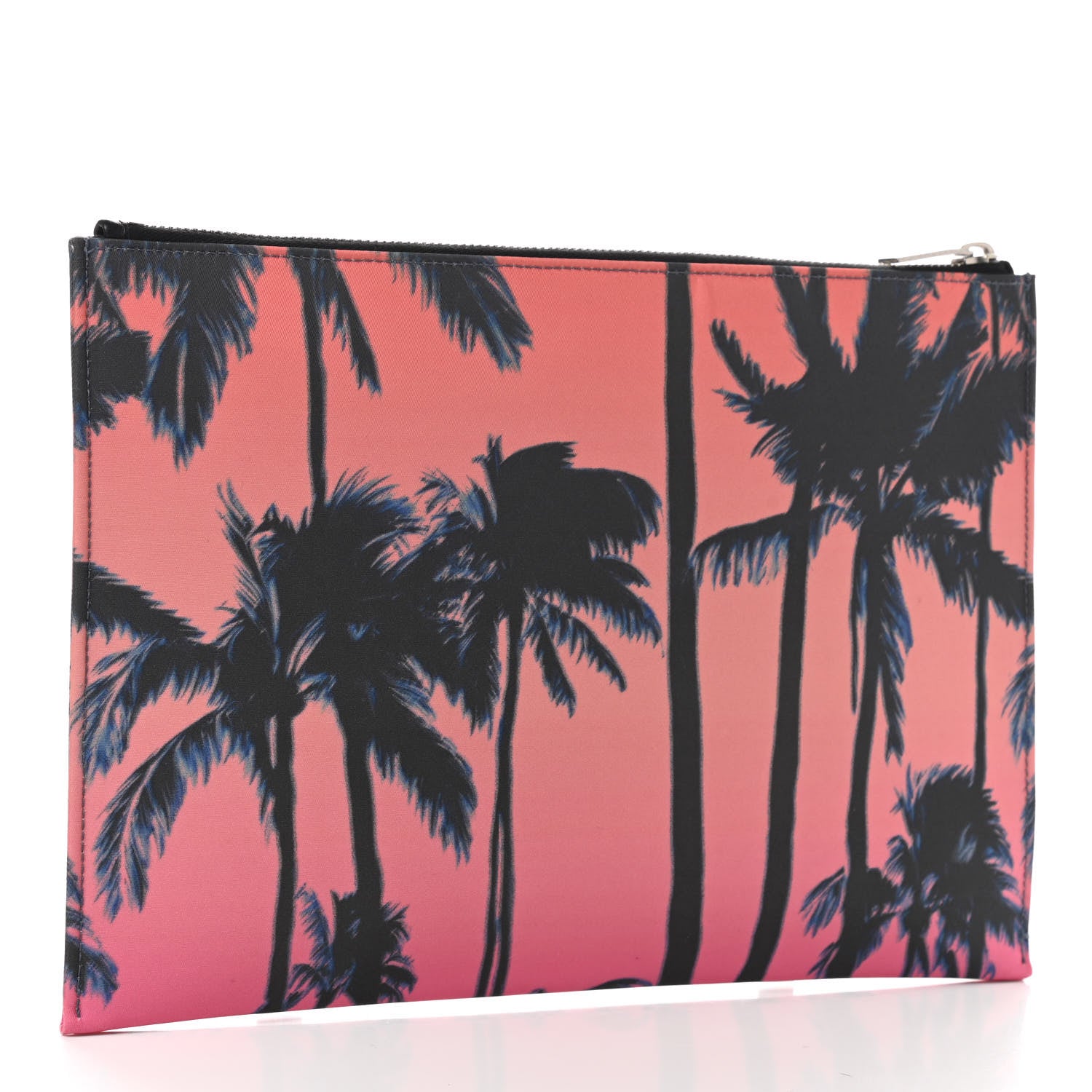 Saint Laurent Calfskin Palm Tree Print Zipped Tablet Holder 3 of 7