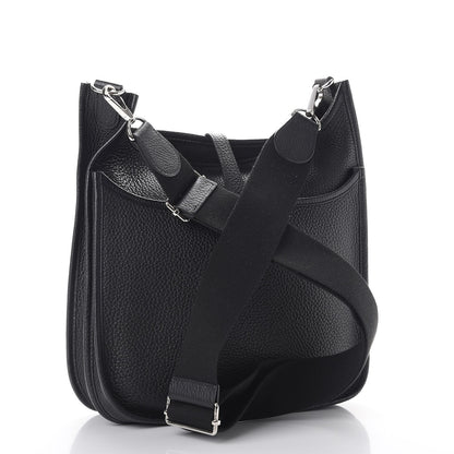 Hermes Taurillon Clemence Evelyne III PM Black 3 of 7