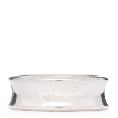 Tiffany Sterling Silver 1837 Band Ring 52 6 3 of 5