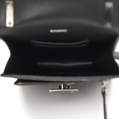 Burberry E-Canvas Monogram Robin Bag Black 5 of 9