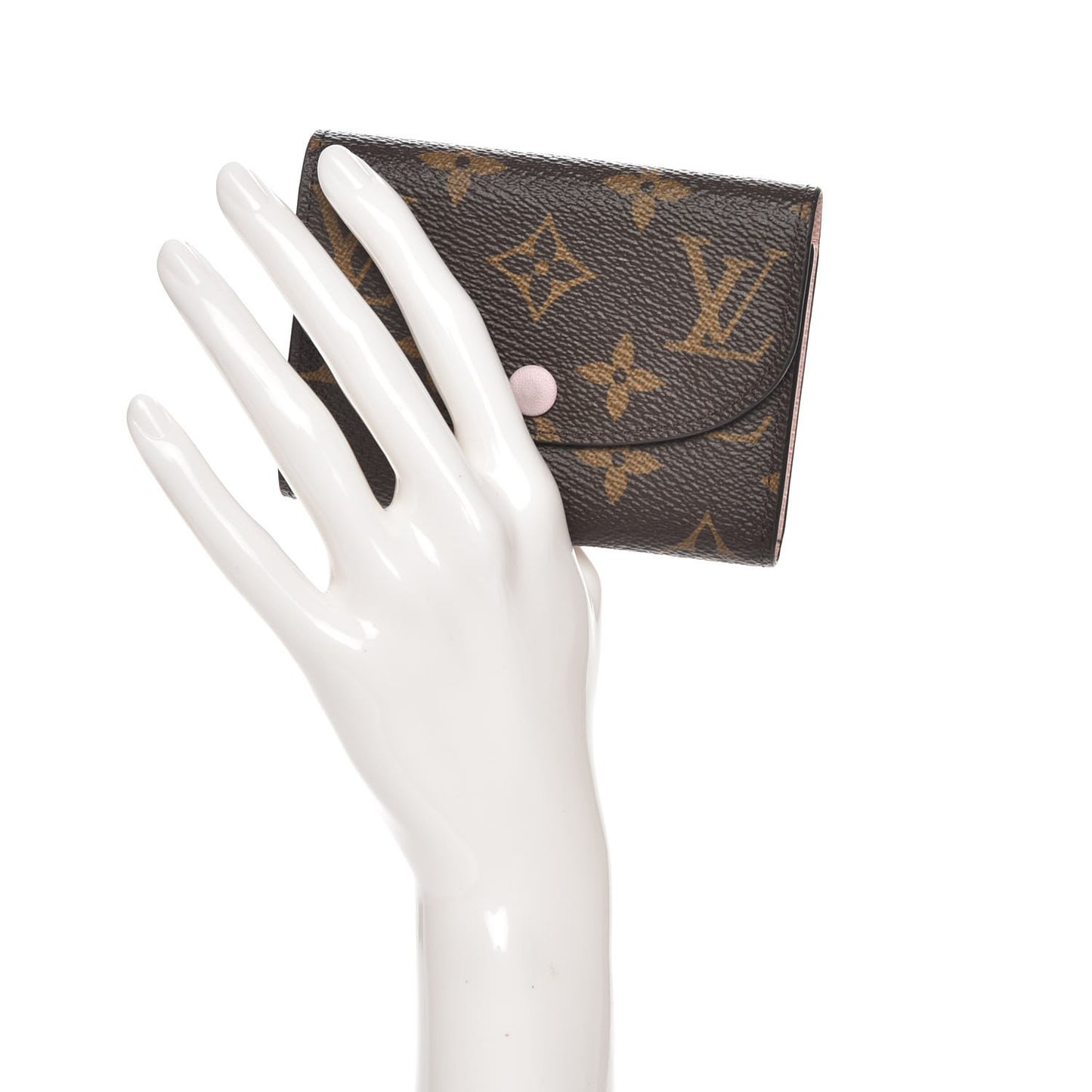 Monogram Rosalie Coin Purse Rose Ballerine