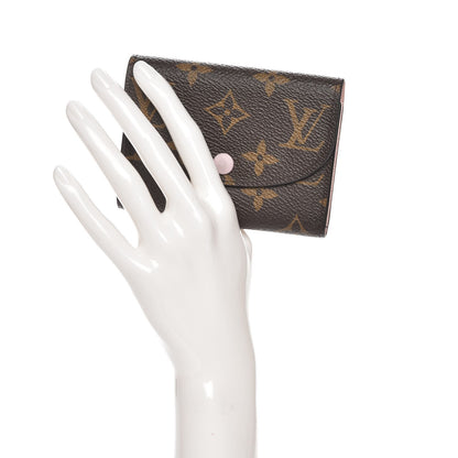 Louis Vuitton Monogram Rosalie Coin Purse Rose Ballerine 2 of 8