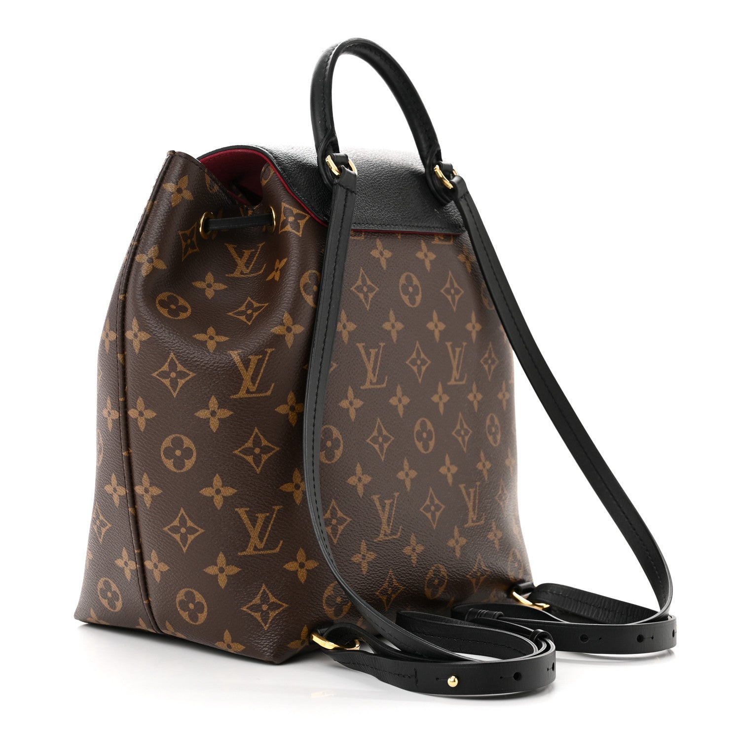 Louis Vuitton Monogram Montsouris PM Black 3 of 10