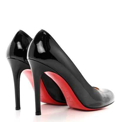 Christian Louboutin Patent Simple 85 Pumps 38.5 Black 4 of 8