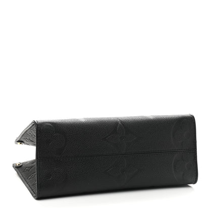 Louis Vuitton Empreinte Monogram Giant Onthego PM Black 4 of 8