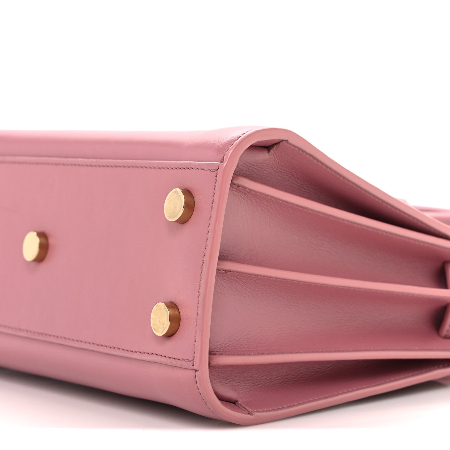 Saint Laurent Calfskin Nano Sac De Jour Rose Dark 9 of 9