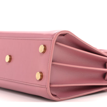 Saint Laurent Calfskin Nano Sac De Jour Rose Dark 9 of 9