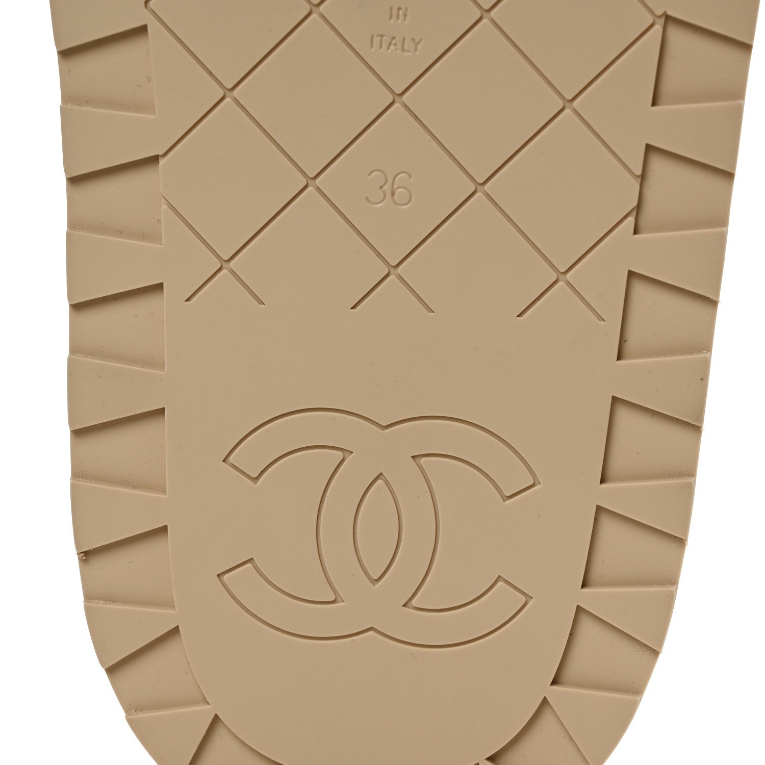 Chanel Lambskin Quilted CC Turnlock Mules  36 Beige 7 of 9