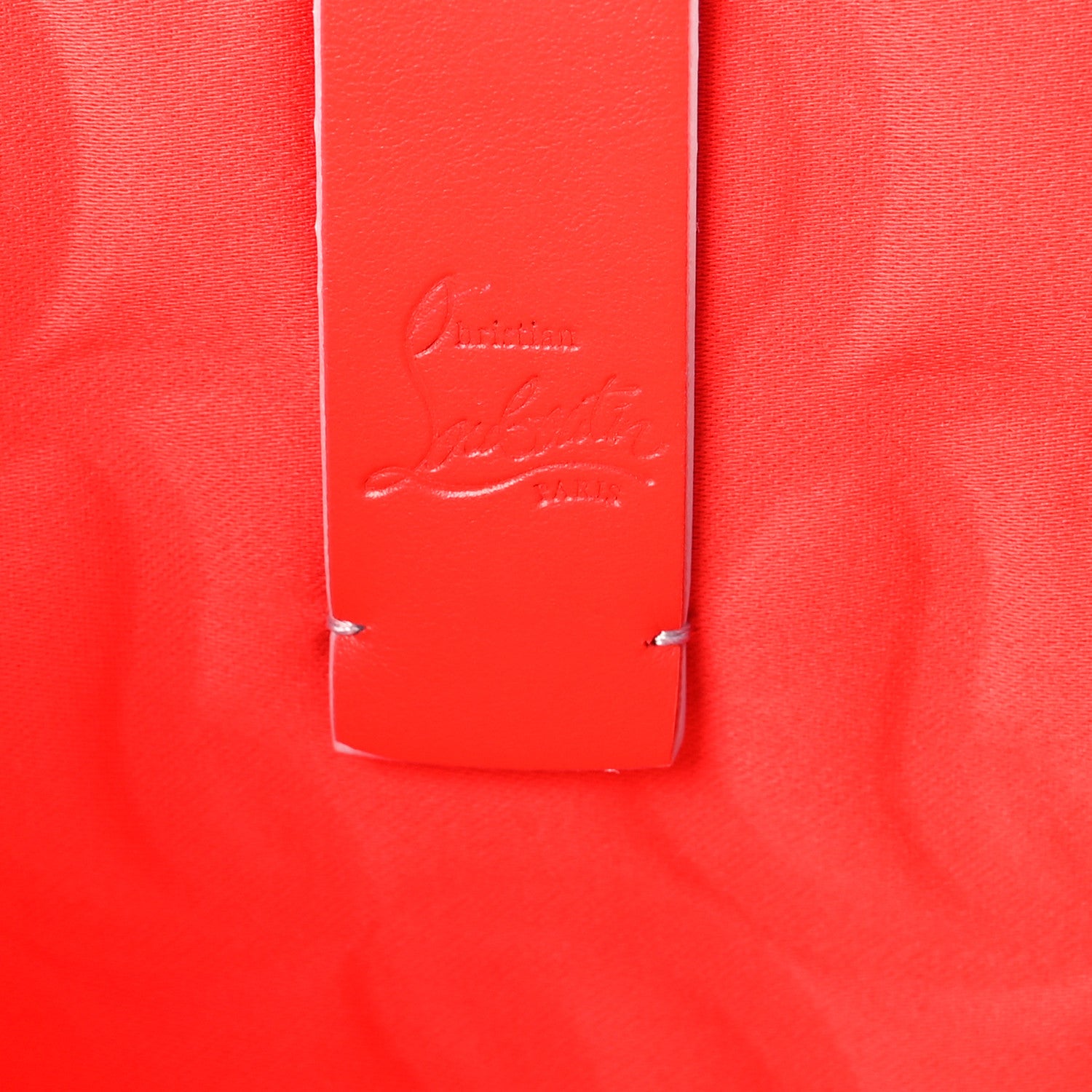 Christian Louboutin Nappa Embossed Small East West Cabata Tote Mineral 8 of 10