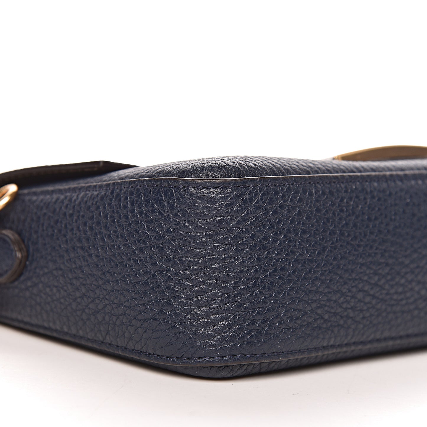 Cuoio Romano Mini Baguette Indaco
