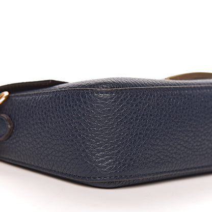 Fendi Cuoio Romano Mini Baguette Indaco 8 of 10