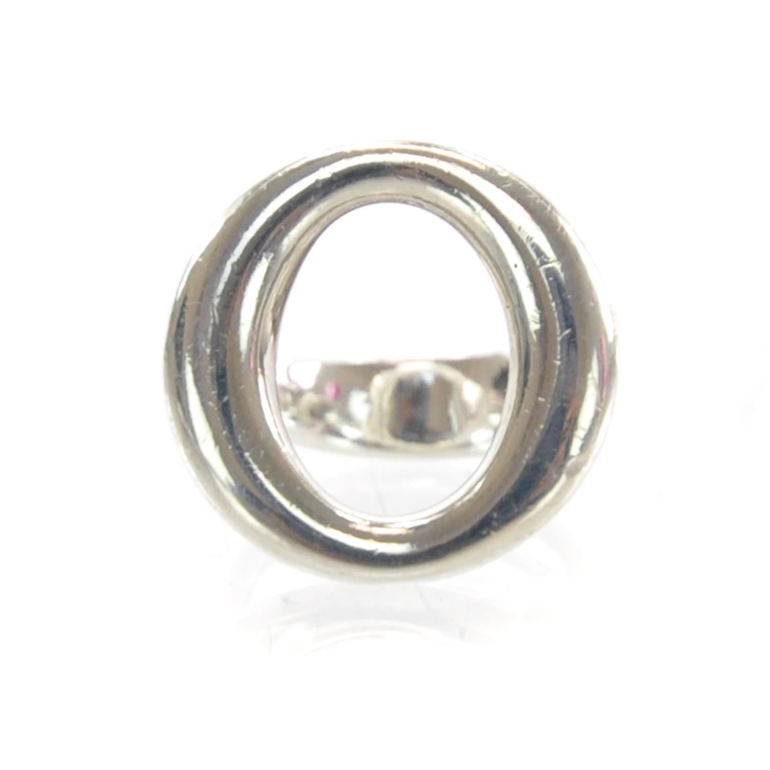 Tiffany Sterling Silver Elsa Peretti Sevillana Ring 5 1 of 5