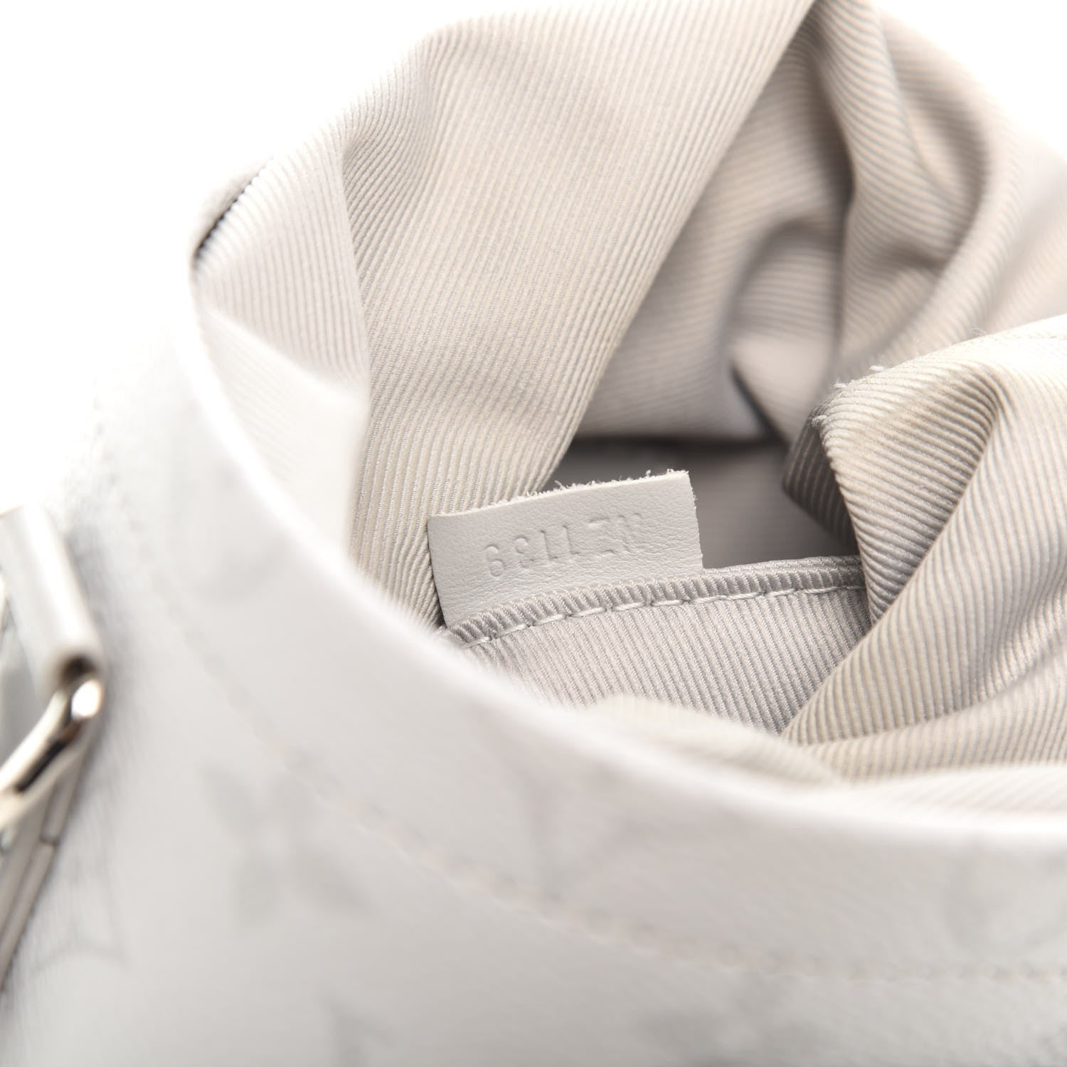 Louis Vuitton Monogram Chalk Nano Bag White 9 of 10