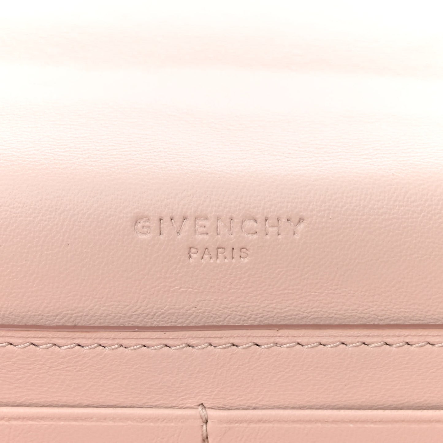 Goatskin Quilted GV3 Strap Wallet
