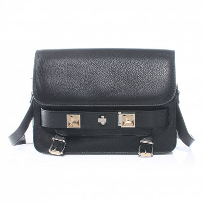 Proenza Schouler Textured Leather PS11 Shoulder Bag Black 1 of 9