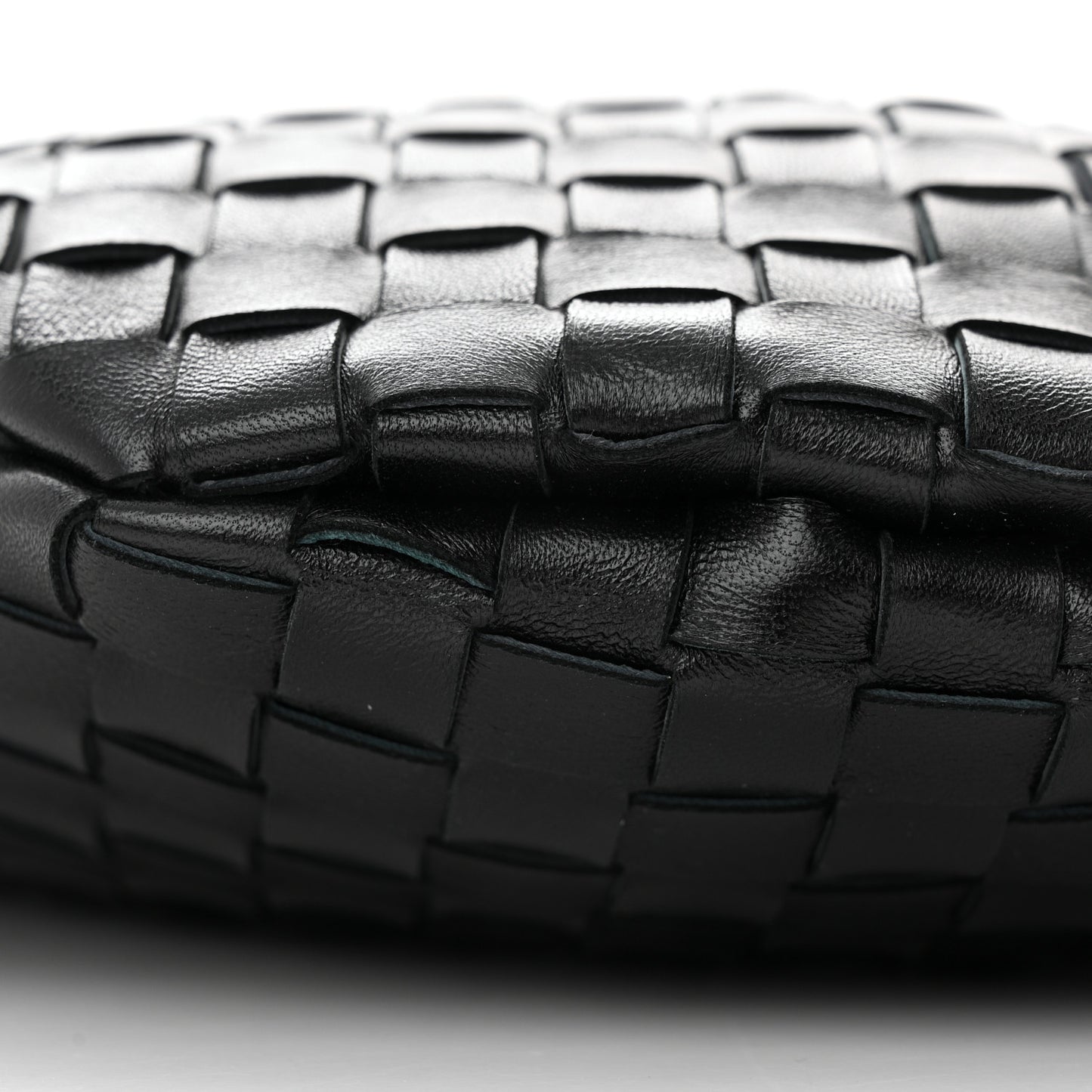 Nappa Intrecciato Sardine Bag Black