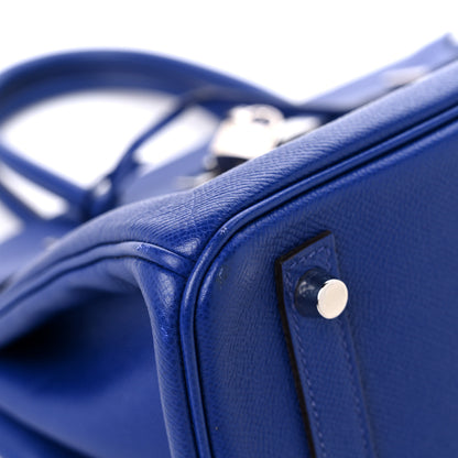 Hermes Epsom Birkin 30 Bleu Encre 8 of 14