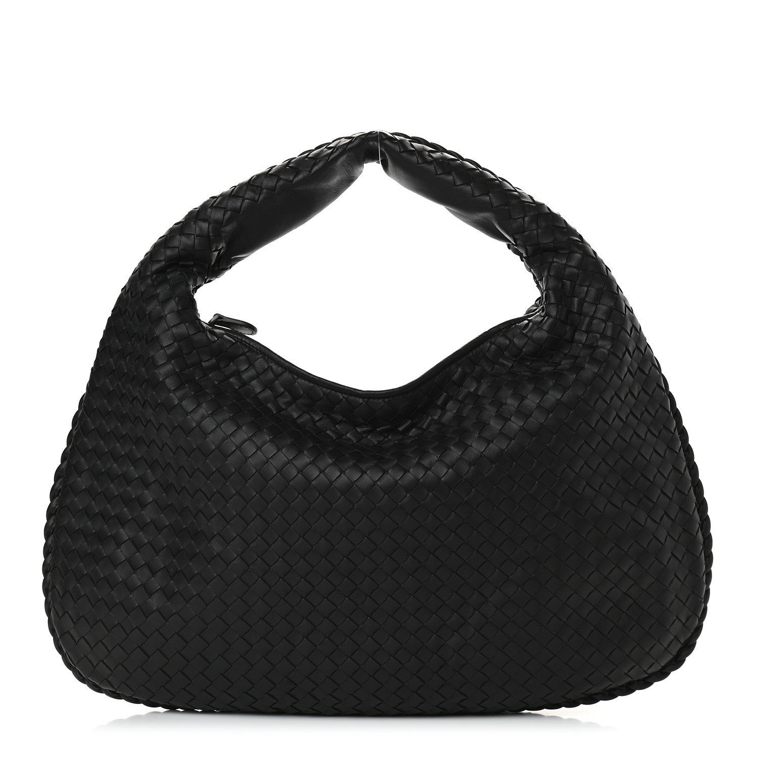 Bottega Veneta Nappa Intrecciato Large Veneta Hobo Black 1 of 8