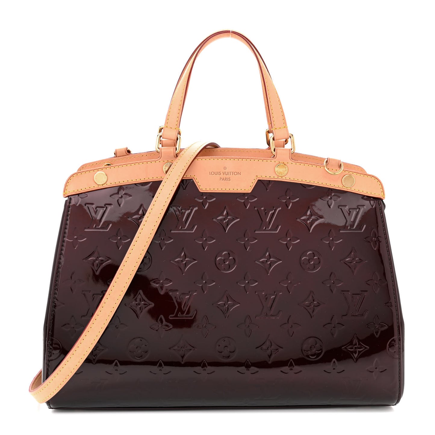 LOUIS VUITTON Vernis Brea MM Amarante