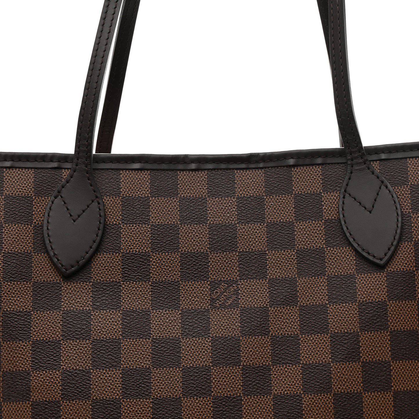 Damier Ebene Neo Neverfull MM Rose Ballerine