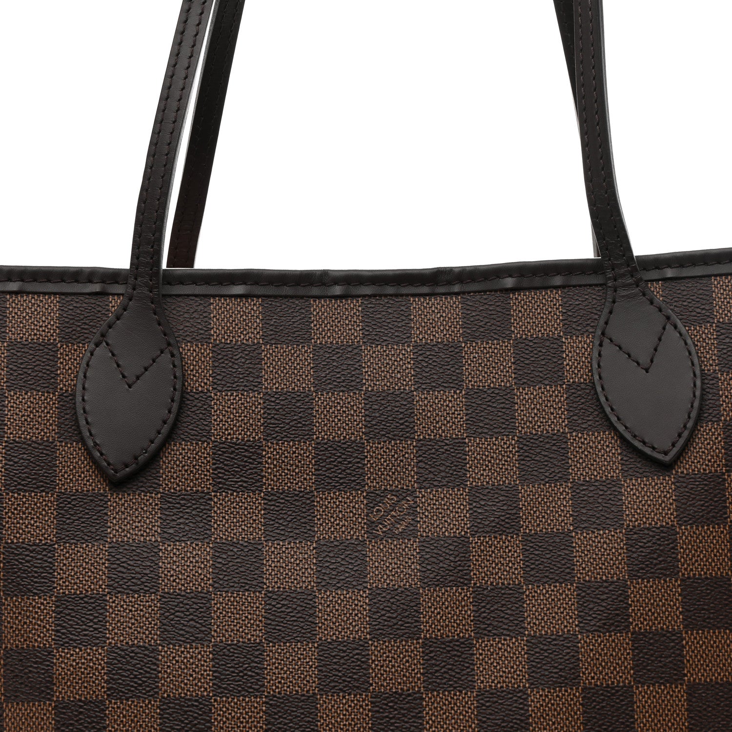 Louis Vuitton Damier Ebene Neo Neverfull MM Rose Ballerine 19 of 25
