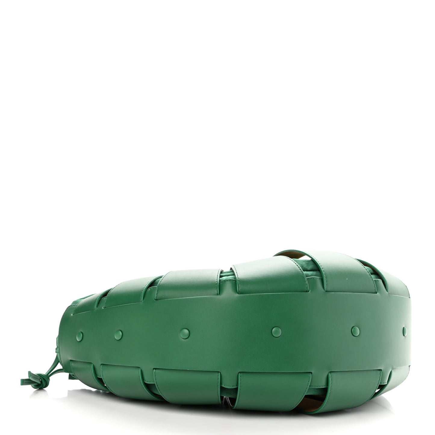 French Calfskin Shell Bag Racing Green