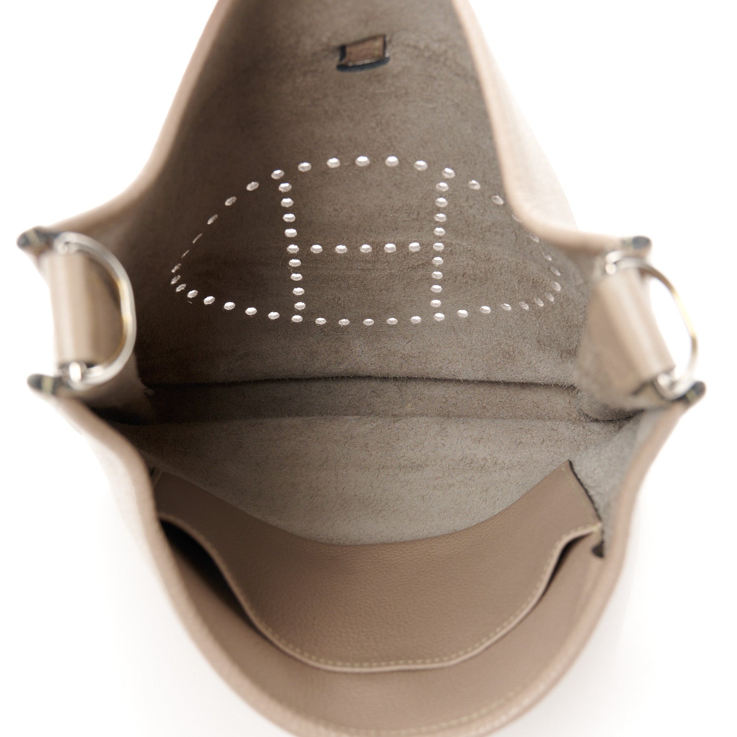 Hermes Taurillon Clemence Evelyne PM Gris Tourterelle 5 of 11
