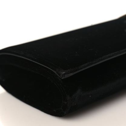 Saint Laurent Velvet Smoking Clutch Black 7 of 8