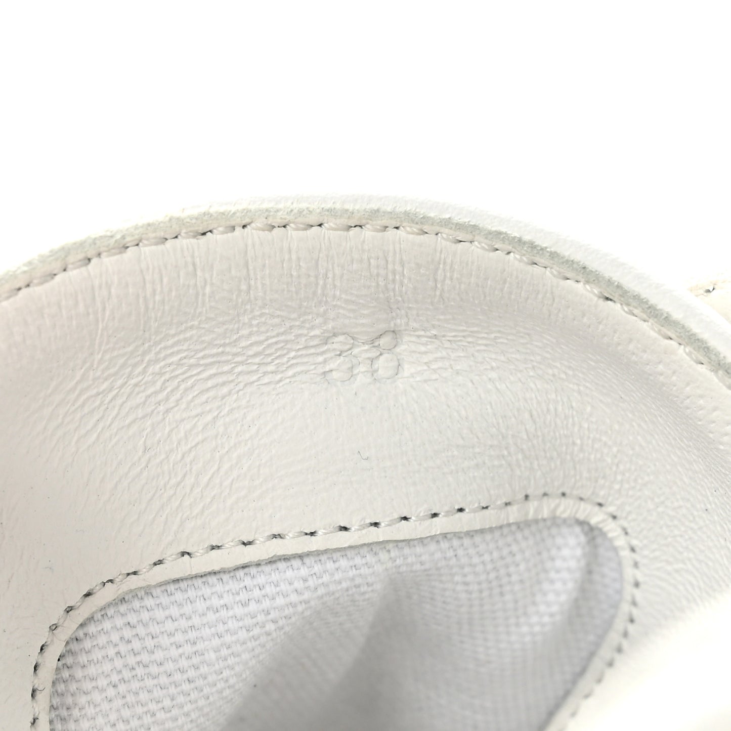 Canvas Calfskin Get Sneakers 38 Prunoir Blanc