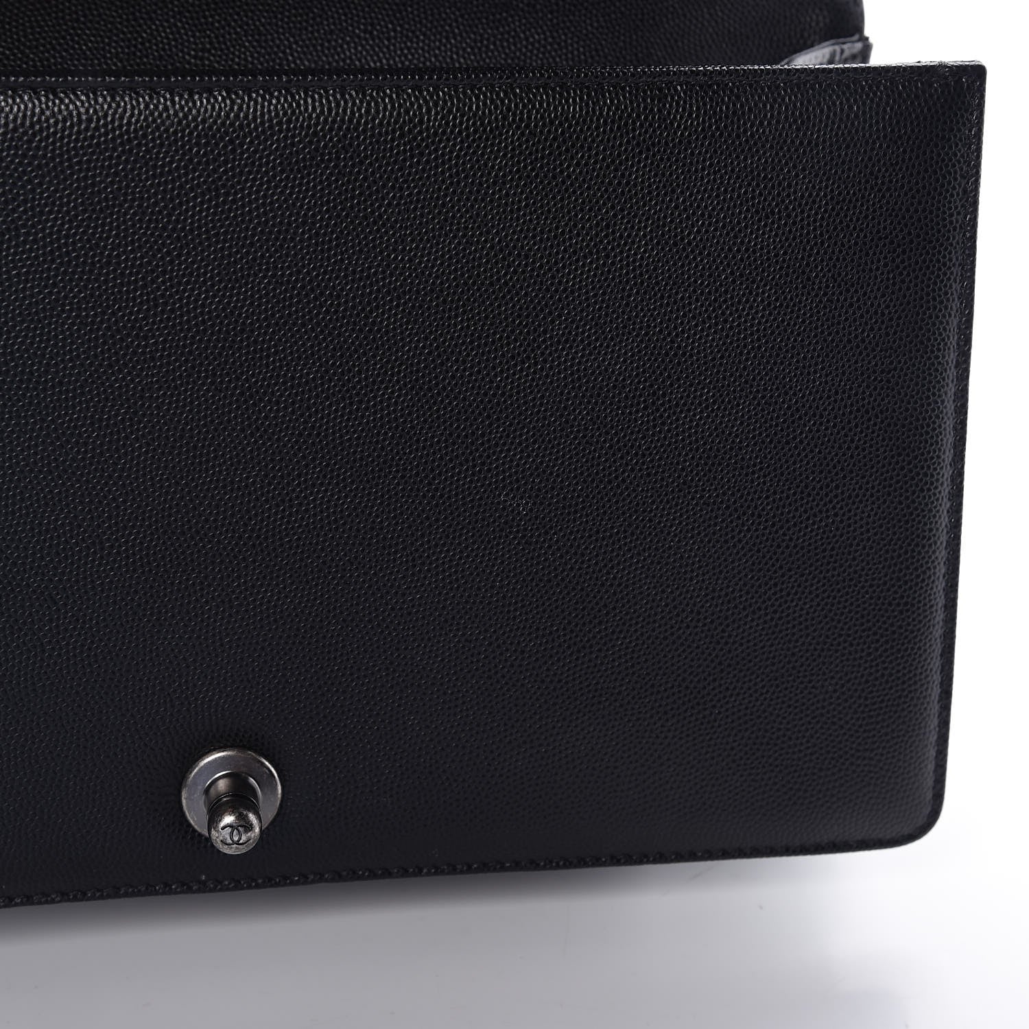 Chanel Caviar Quilted New Medium Boy Flap Black 9 of 9
