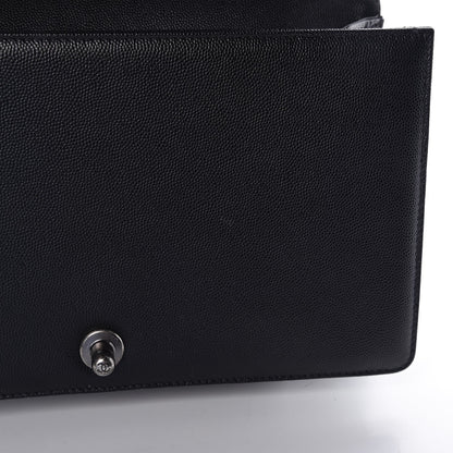 Chanel Caviar Quilted New Medium Boy Flap Black 9 of 9