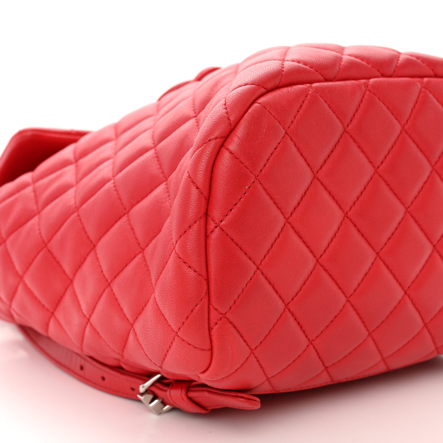 Chanel Calfskin Quilted Small Urban Spirit Backpack Red 9 of 10