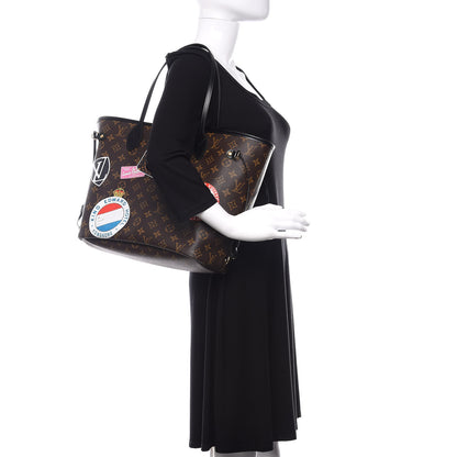 Louis Vuitton Monogram My LV World Tour Neverfull MM 2 of 9