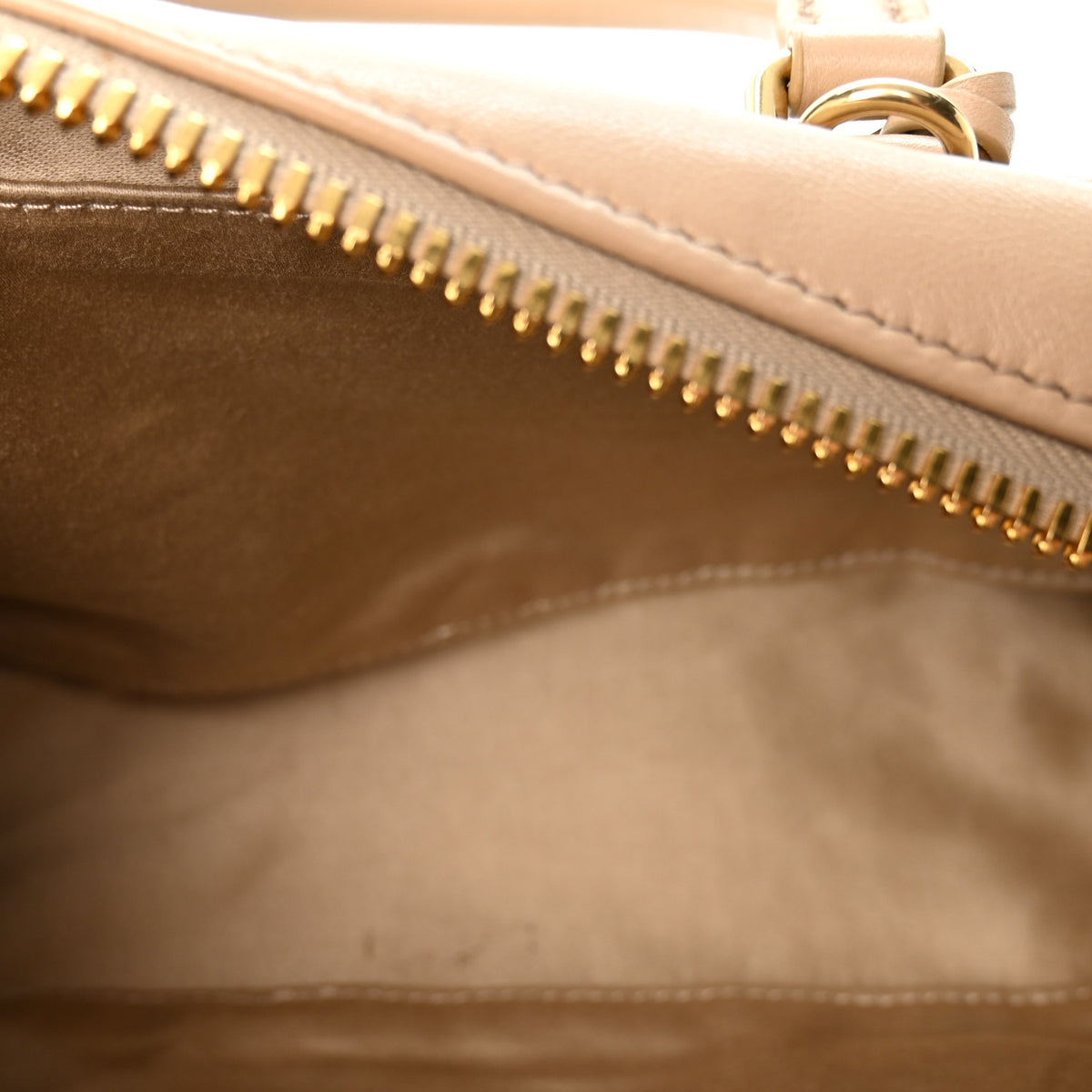 Nappa Matelasse Regular Arcadie Top Handle Bag Sabbia