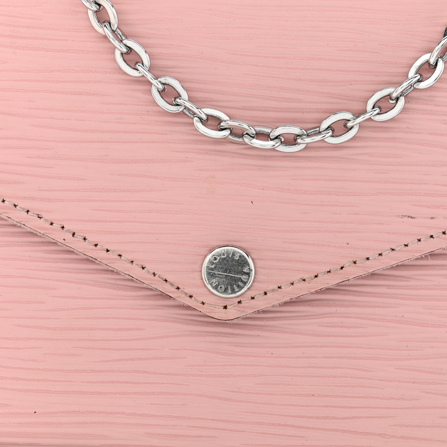 Epi Pochette Felicie Rose Ballerine