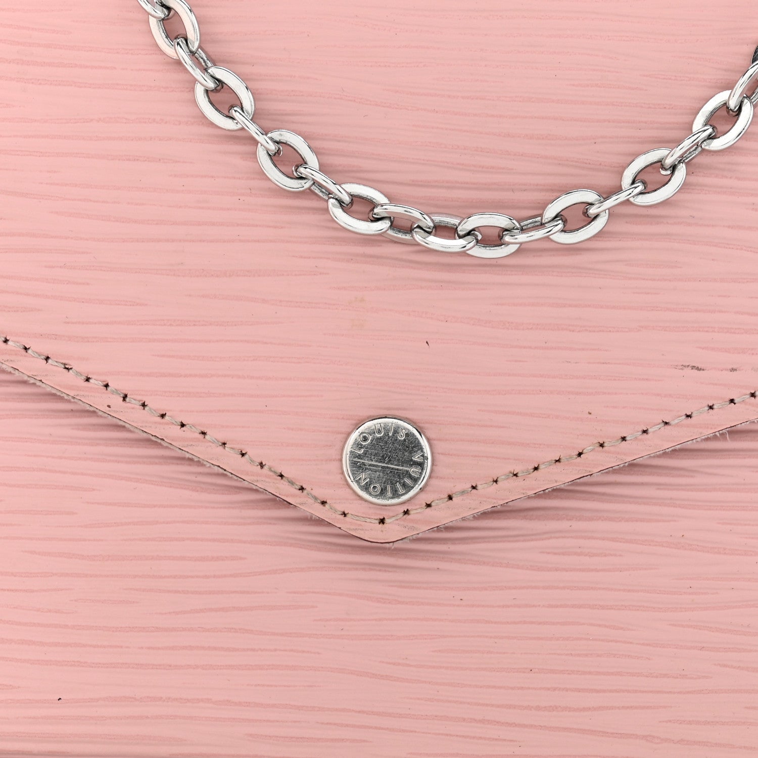 Louis Vuitton Epi Pochette Felicie Rose Ballerine 13 of 13