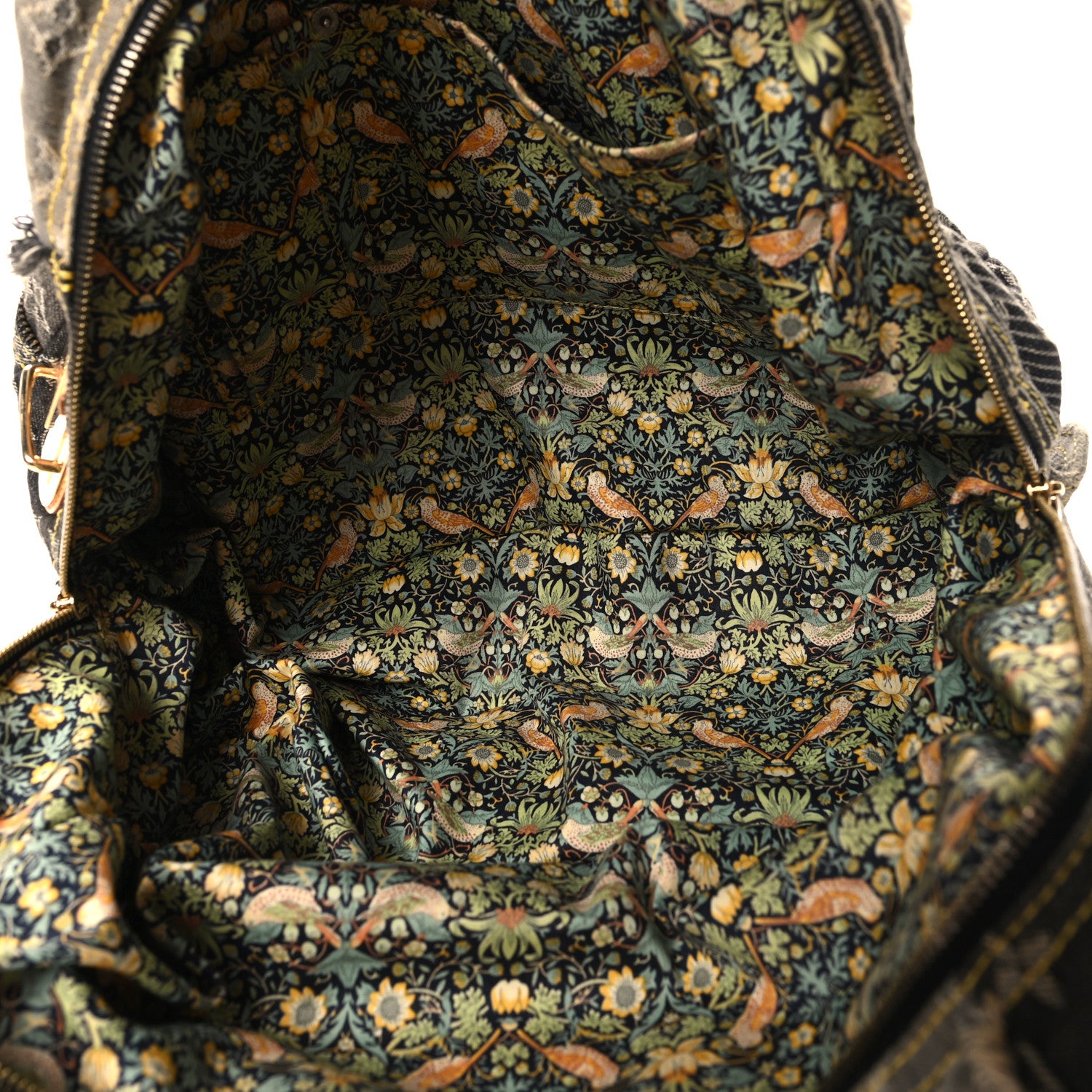 Louis Vuitton Denim Patchwork Bowly Black 5 of 13