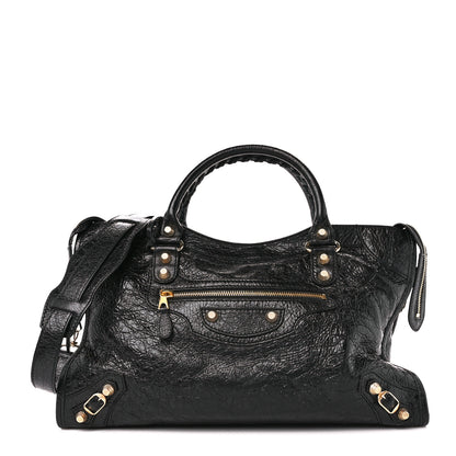 Balenciaga Agneau Giant 12 Gold Hardware City Black 3 of 11