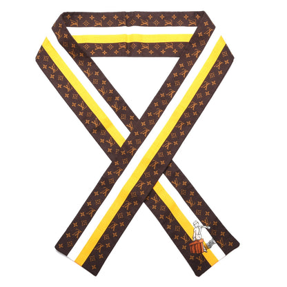 Louis Vuitton Cotton Monogram Groom Bandeau Scarf 1 of 4