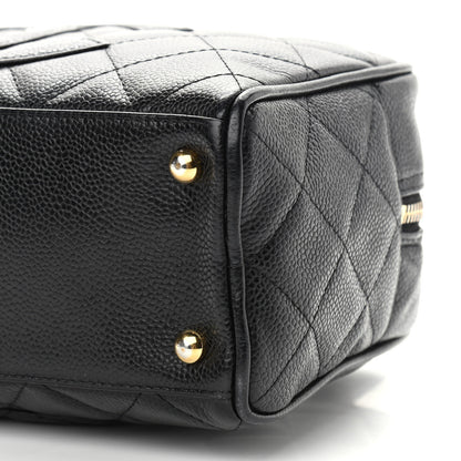 Chanel Caviar Quilted Small Bowler Black 10 of 16