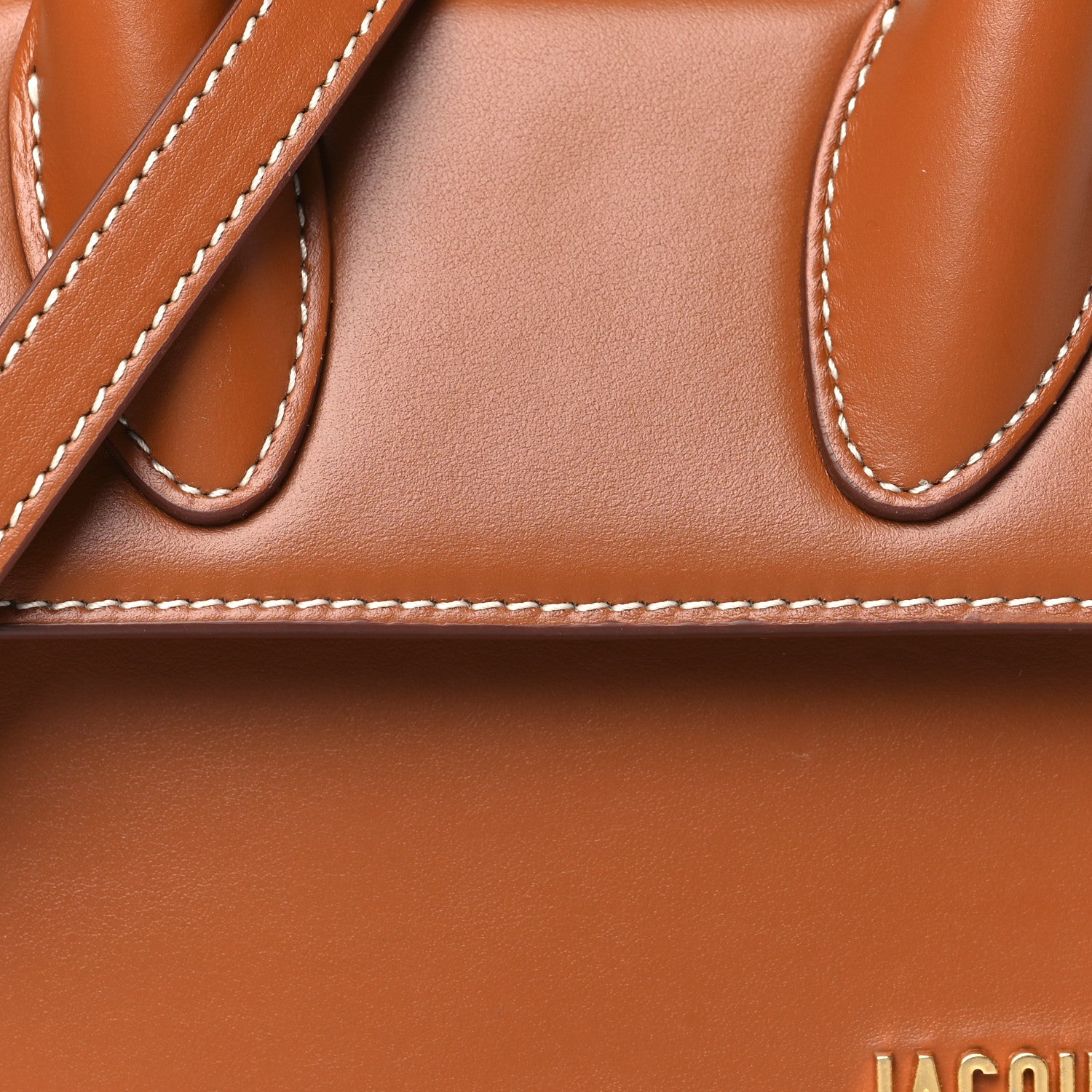 Jacquemus Smooth Calfskin Le Chiquito Moyen Light Brown 7 of 9