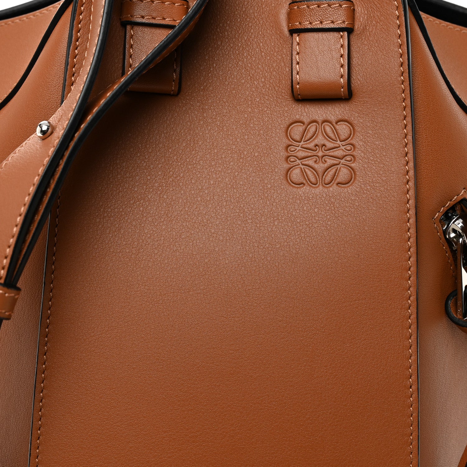 Loewe Calfskin Small Hammock Shoulder Bag Tan 8 of 10