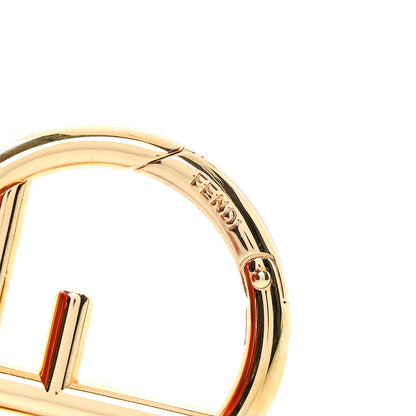 Fendi Fox Fur Nappa Zucca Zucchino F is Fendi Space Monkey Bag Charm Tobacco Fragola 3 of 5