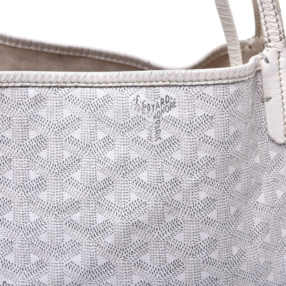 Goyard Goyardine Saint Louis GM White 8 of 12