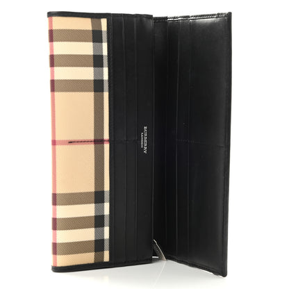 Burberry Nova Check Continental Wallet Black 5 of 7