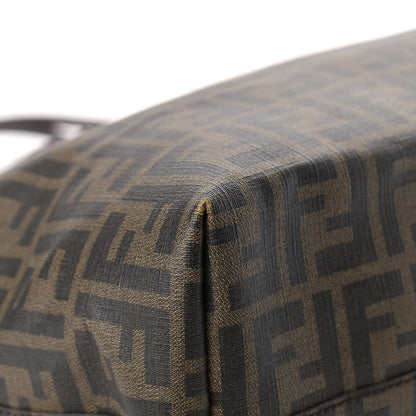 Fendi Zucca Spalmati Medium Roll Tote Tobacco Fuxia 8 of 17