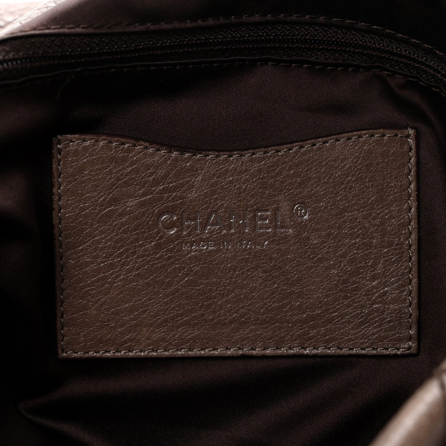 Glazed Calfskin Stitched XL On The Road Flap Brown