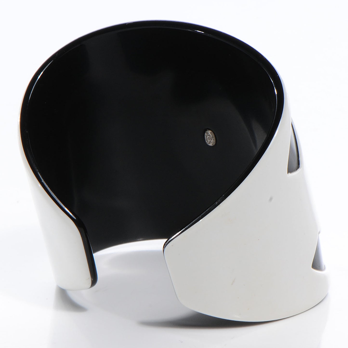 Resin CC Cuff Black White